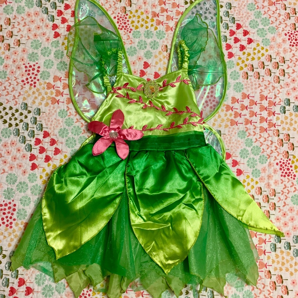 New Toddler Girl Tinkerbell Costume